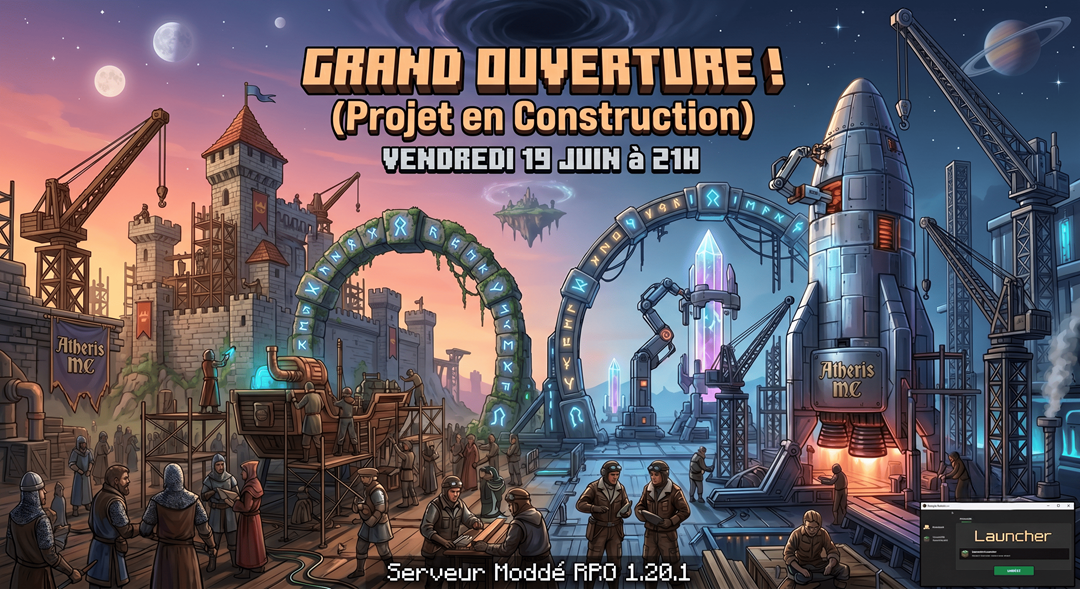 Ouverture imminente !